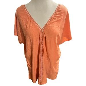 Daytrip Eyelet V-Neck Shirt